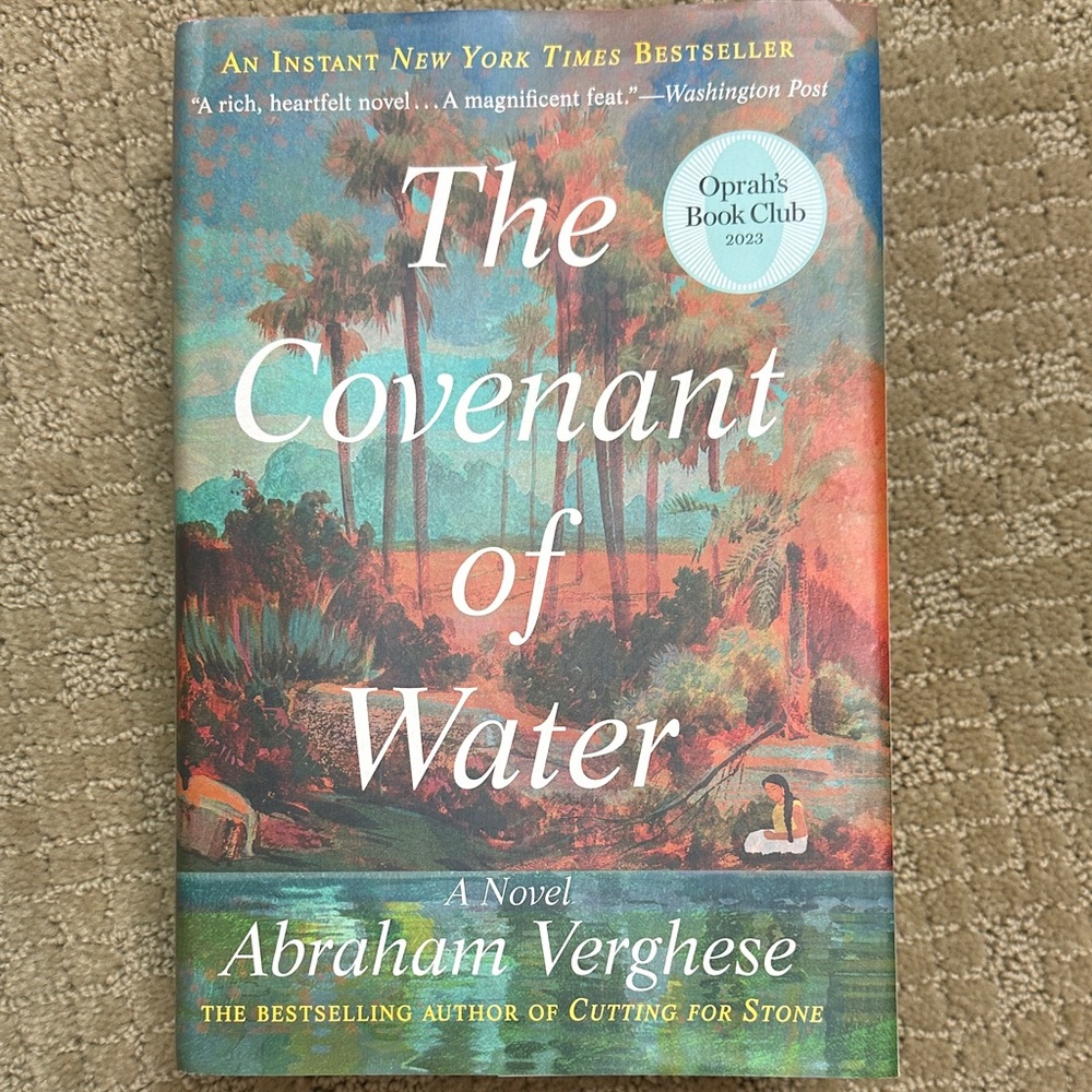 The Covenant of Water Hardcover Book